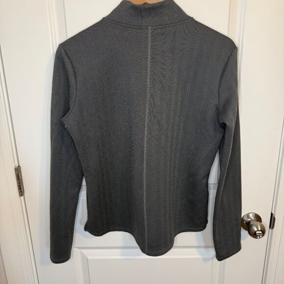 Nike Running Dri Fit Womens Sweatshirt Jacket Pullover 1/4 Zip Size Medium Gray - Picture 5 of 6